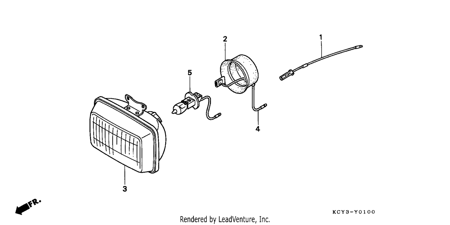 HEADLIGHT UNIT (CM)