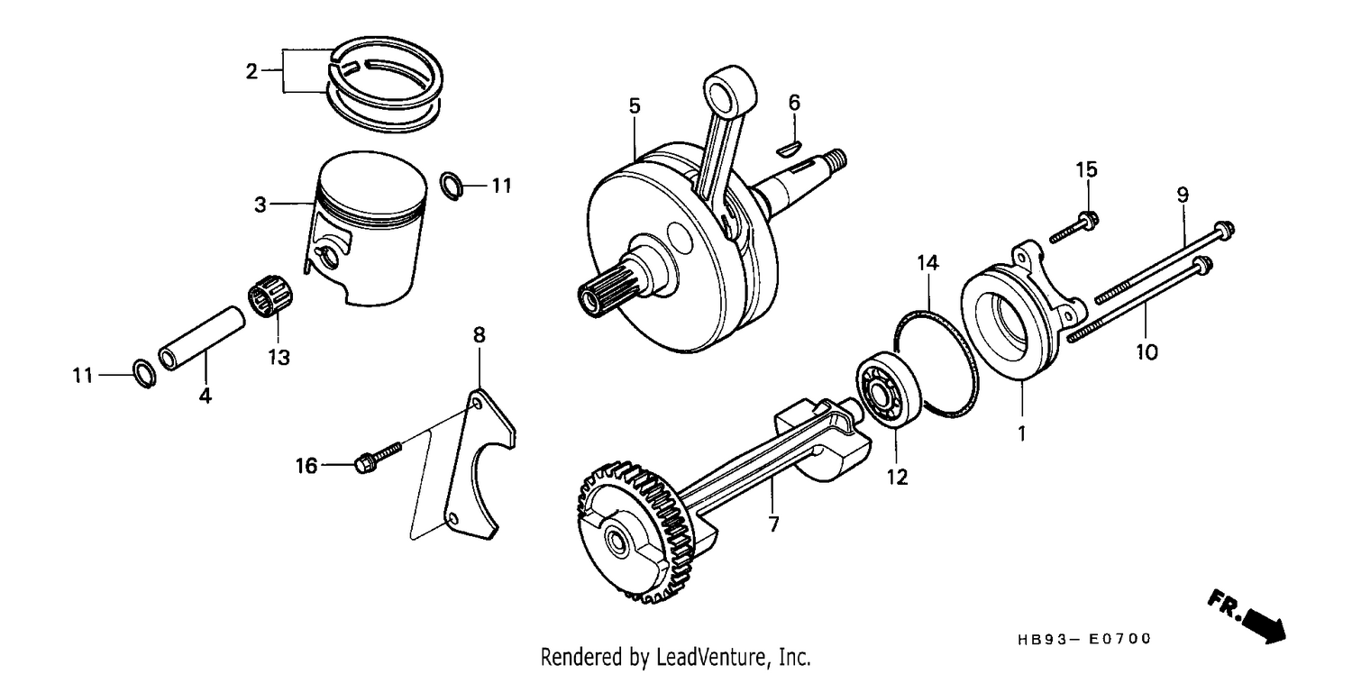 CRANKSHAFT/PISTON