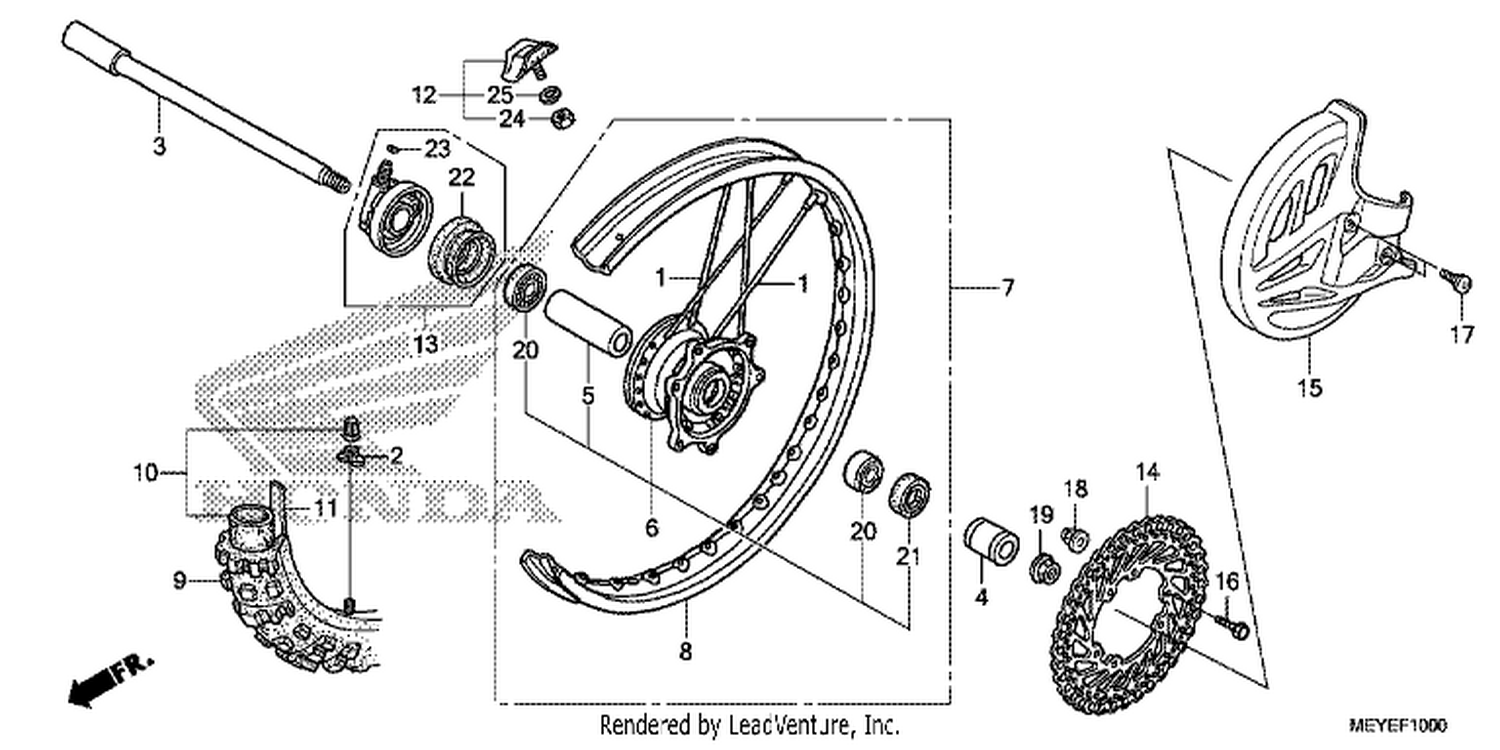  FRONT WHEEL