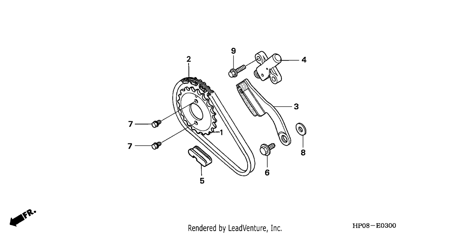 CAM CHAIN/TENSIONER