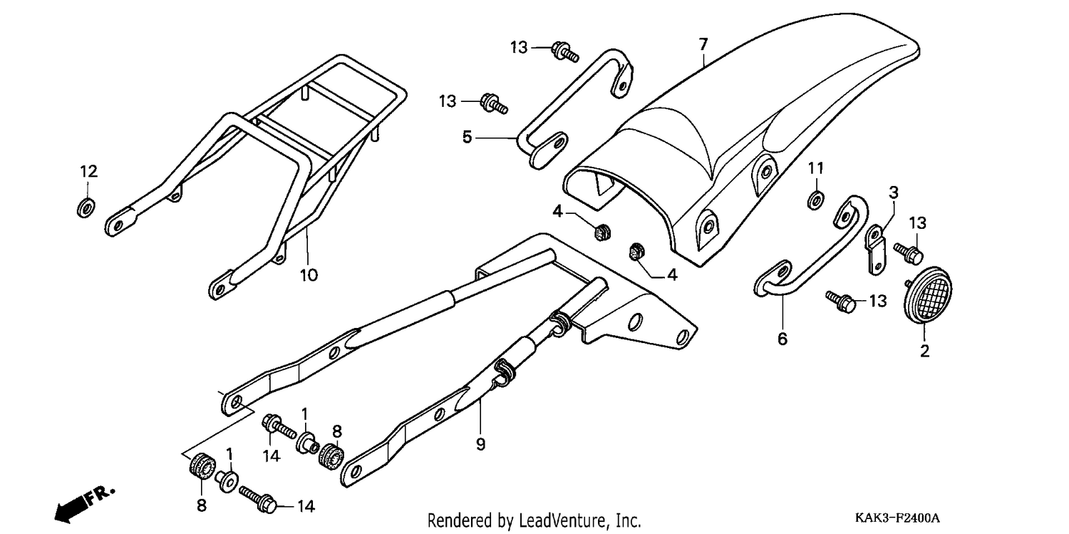 REAR FENDER