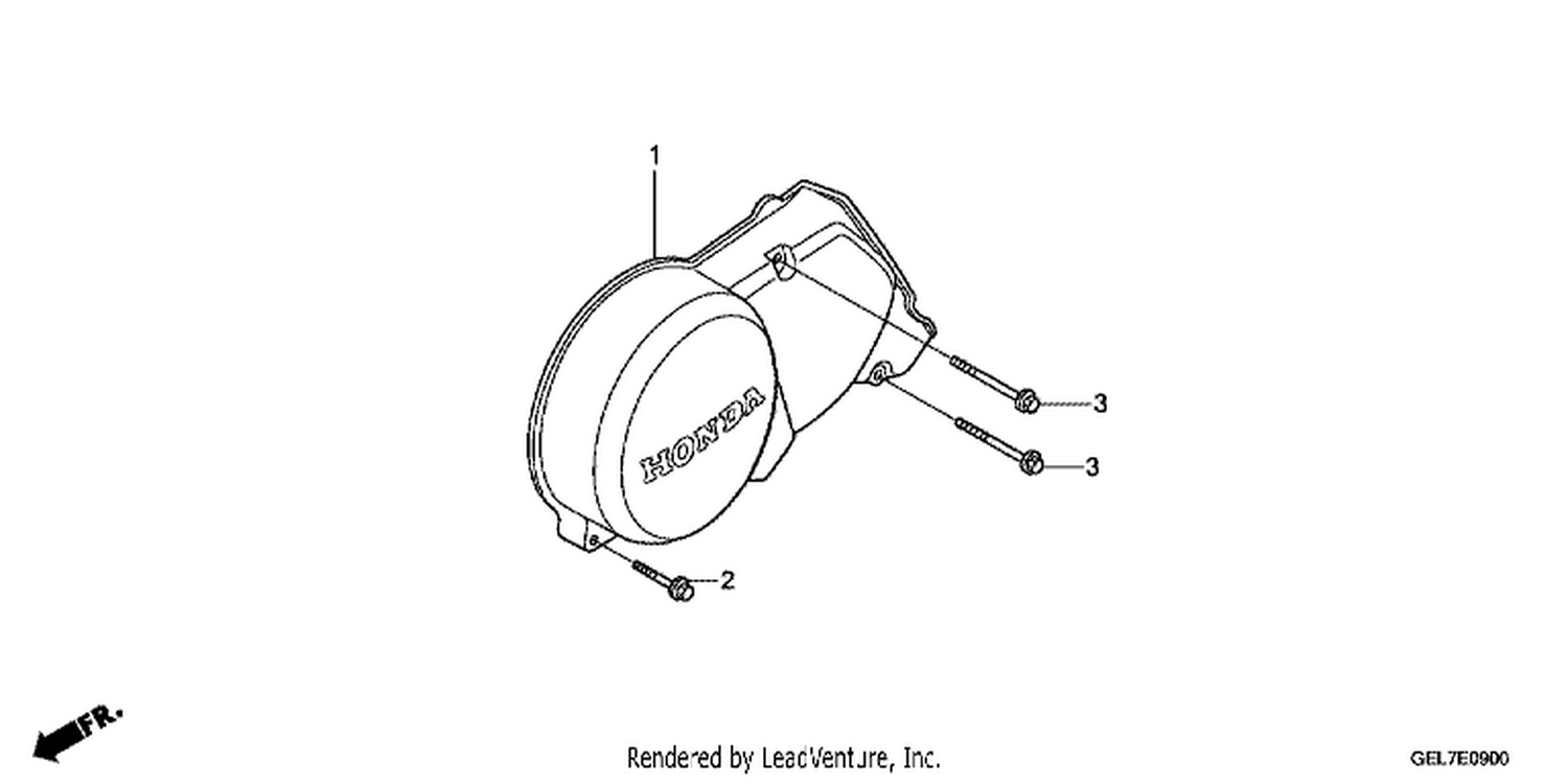  LEFT CRANKCASE COVER