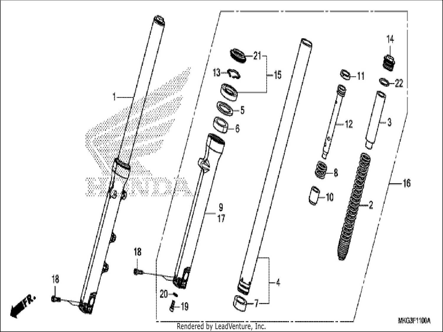  FRONT FORK