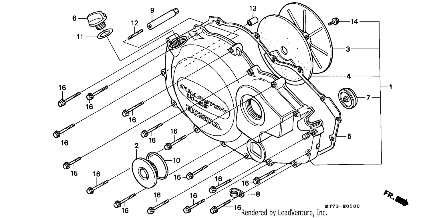 RIGHT CRANKCASE COVER