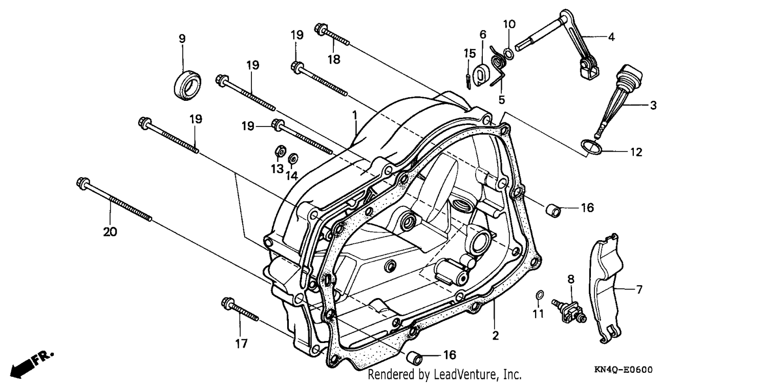 RIGHT CRANKCASE COVER