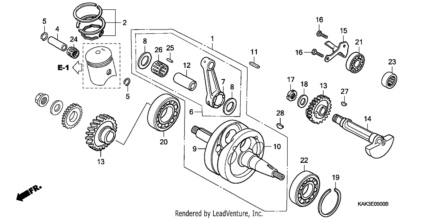 CRANKSHAFT/PISTON