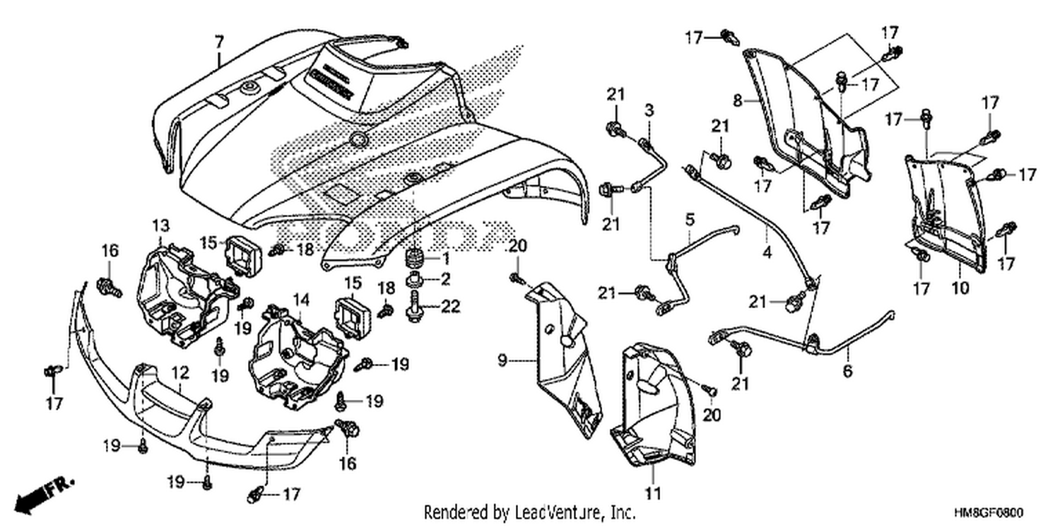  FRONT FENDER