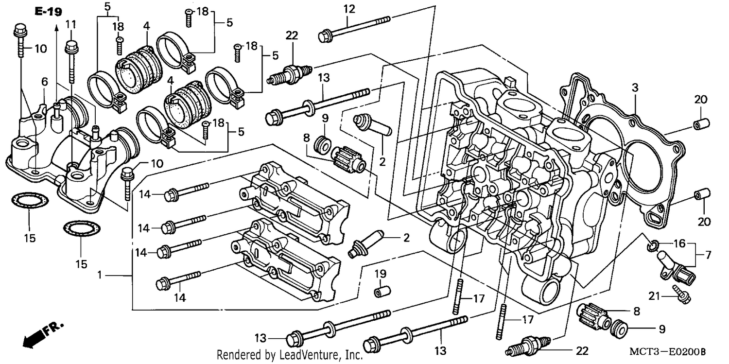 CYLINDER HEAD (FJS6001/2)