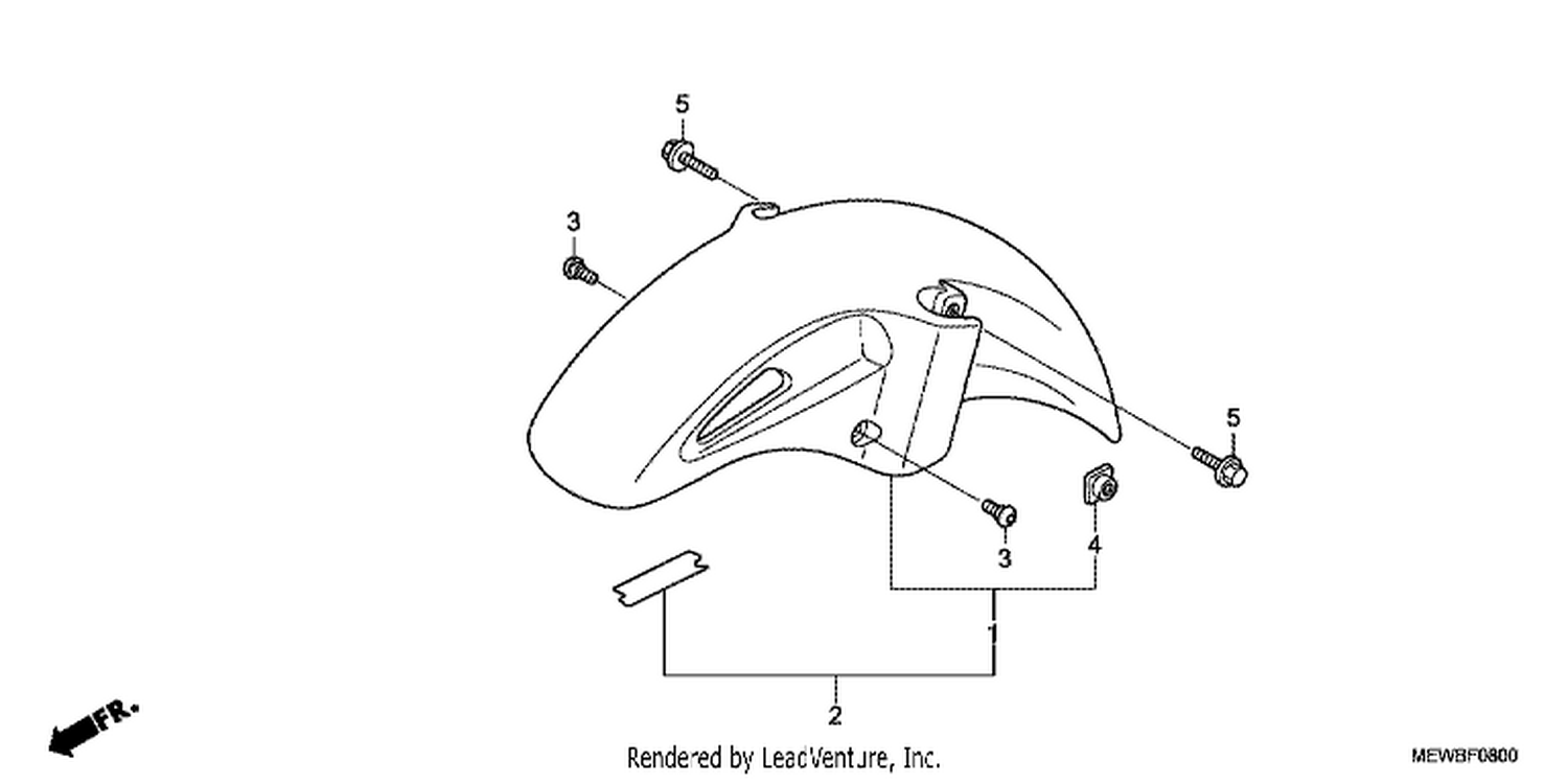  FRONT FENDER