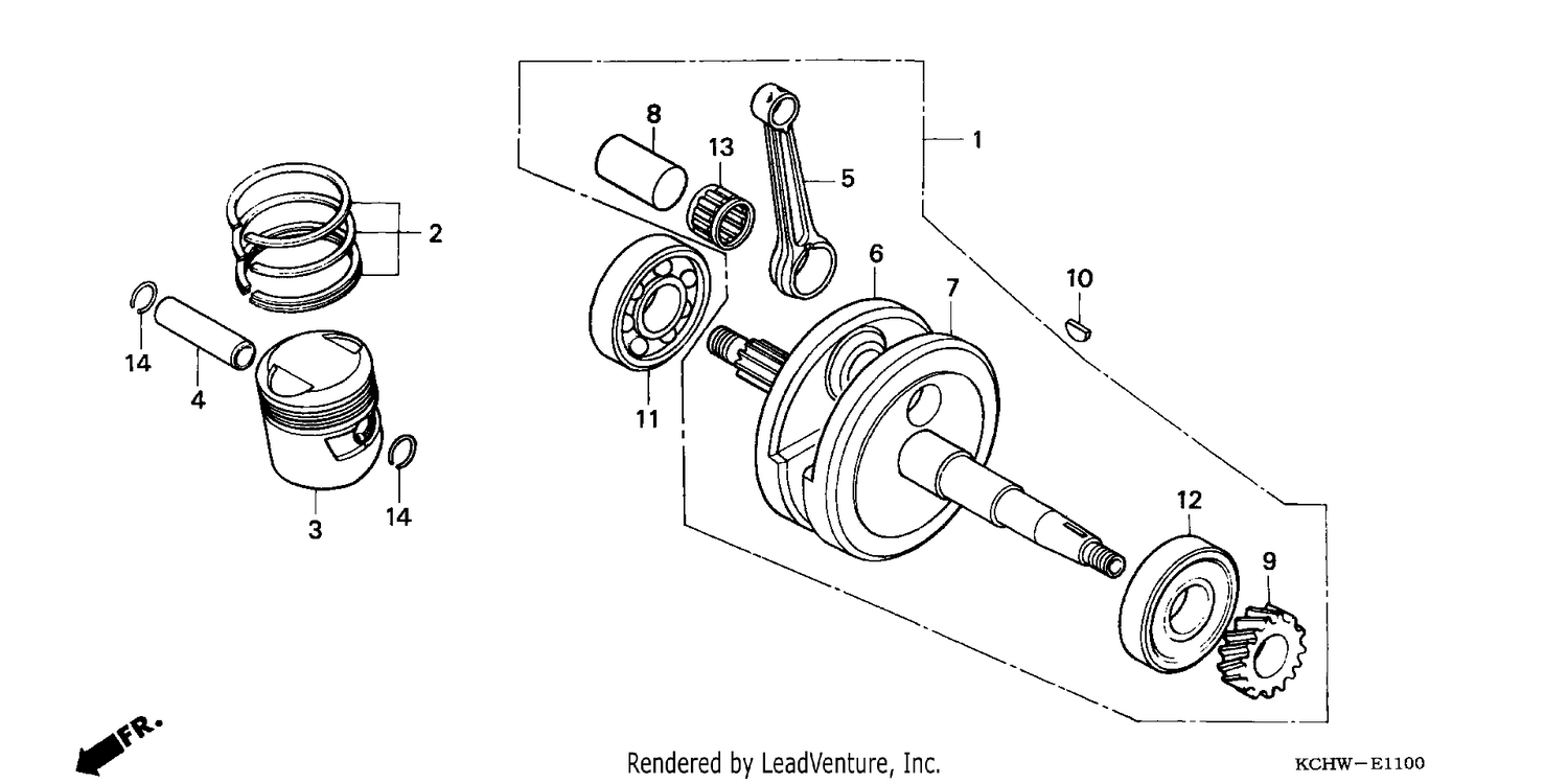 CRANKSHAFT/PISTON (1)