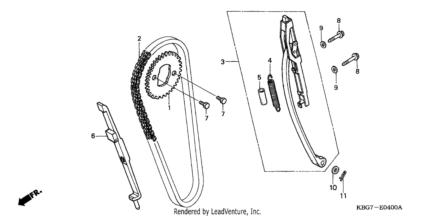 CAM CHAIN/TENSIONER