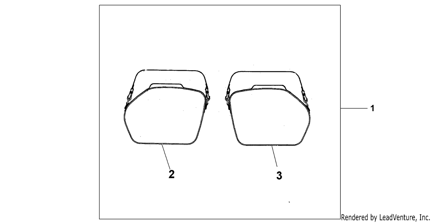 PANNIER INNER BAG SET