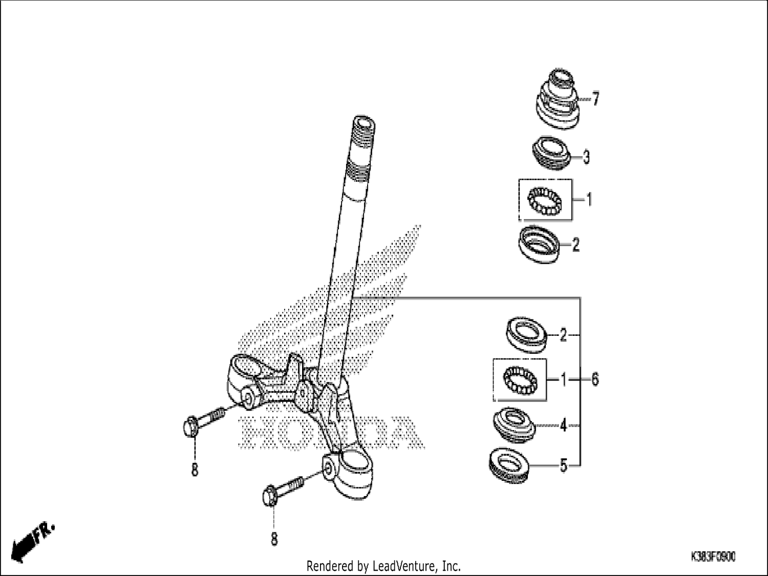  STEERING STEM