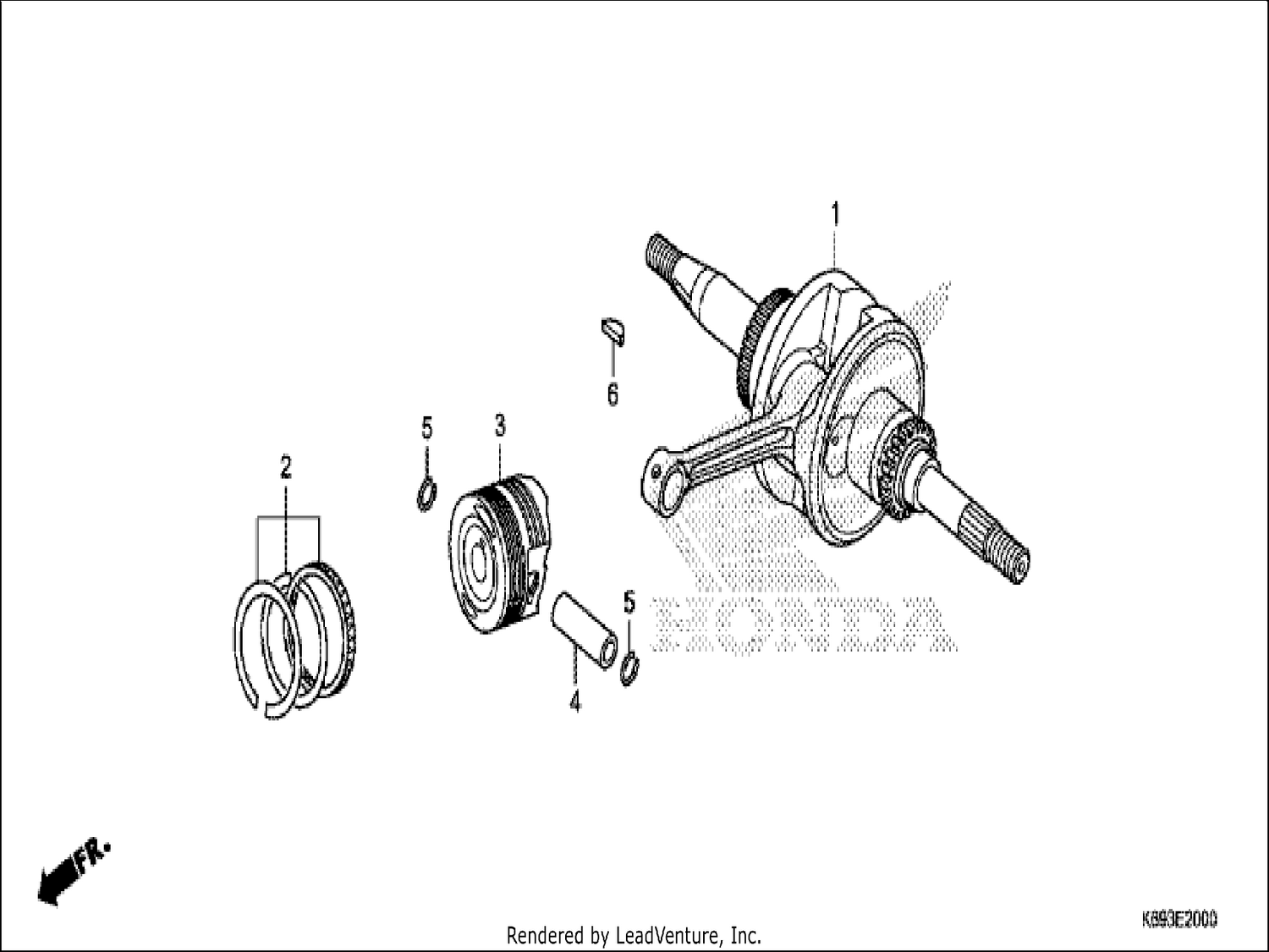  CRANKSHAFT/PISTON