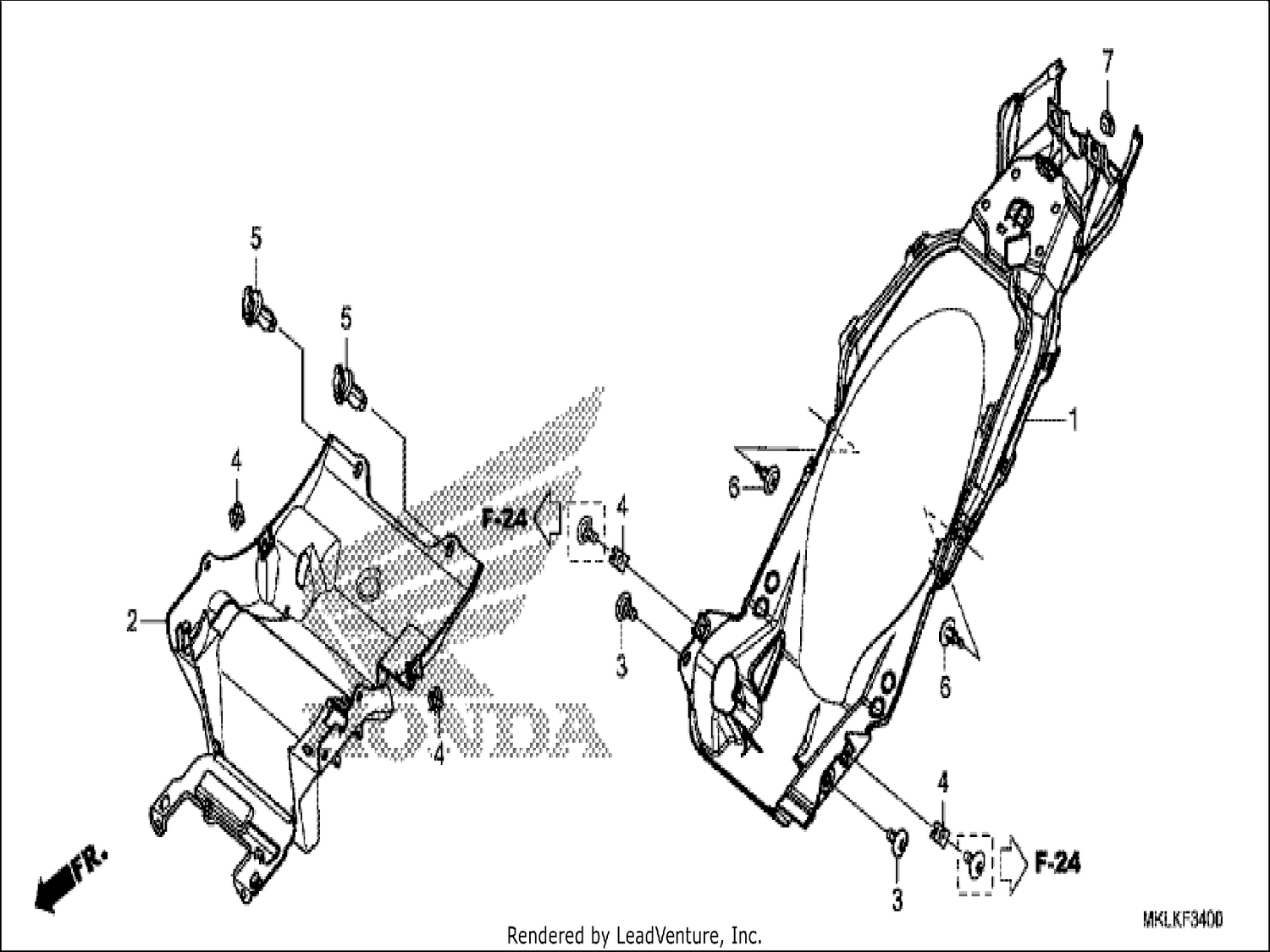  REAR FENDER