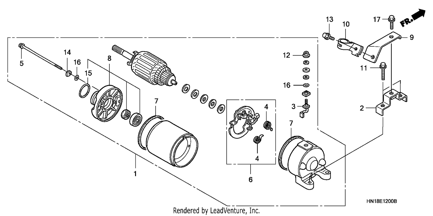 STARTING MOTOR