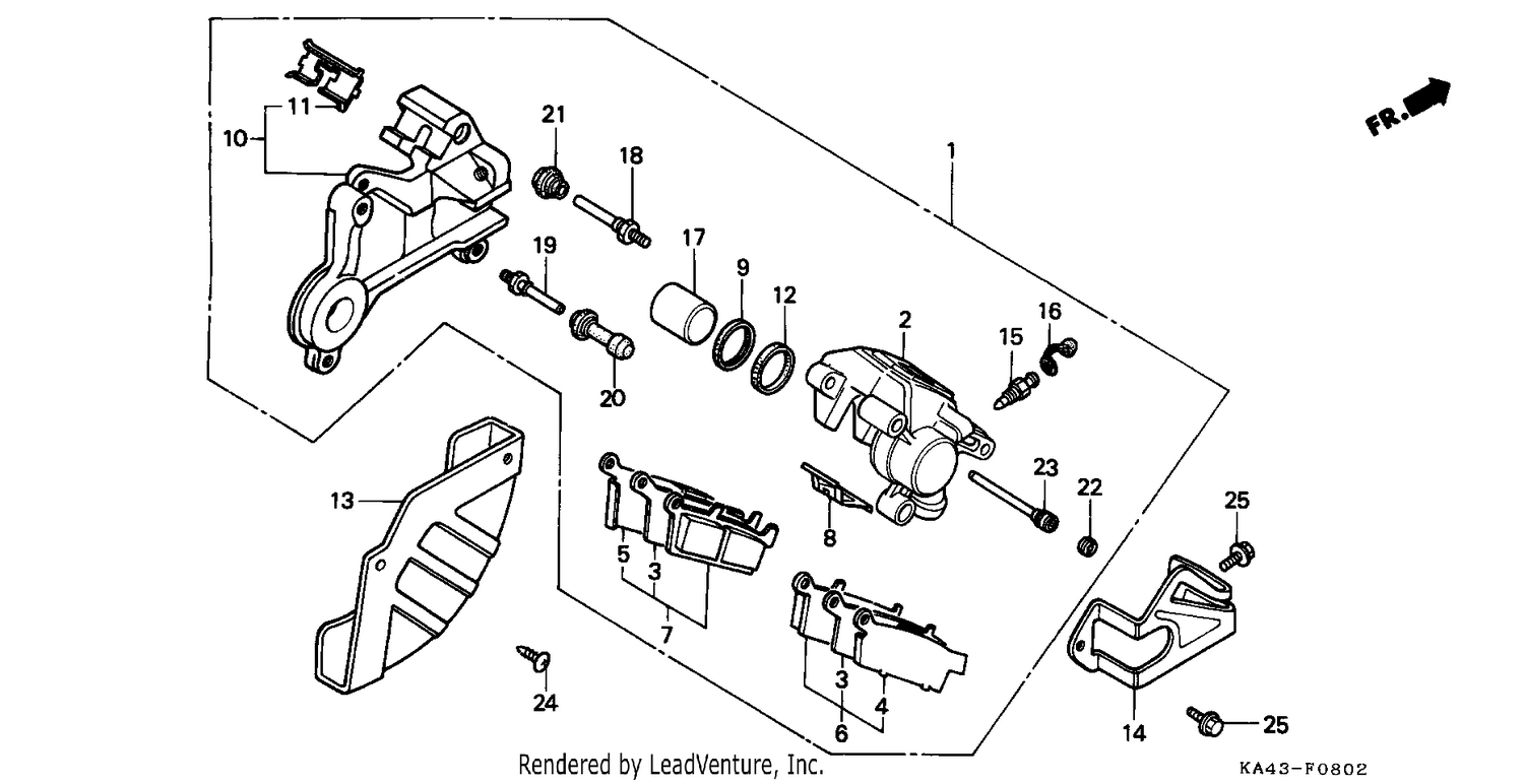 REAR BRAKE PANEL (3)