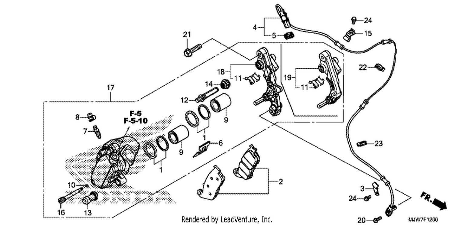  FRONT BRAKE CALIPER
