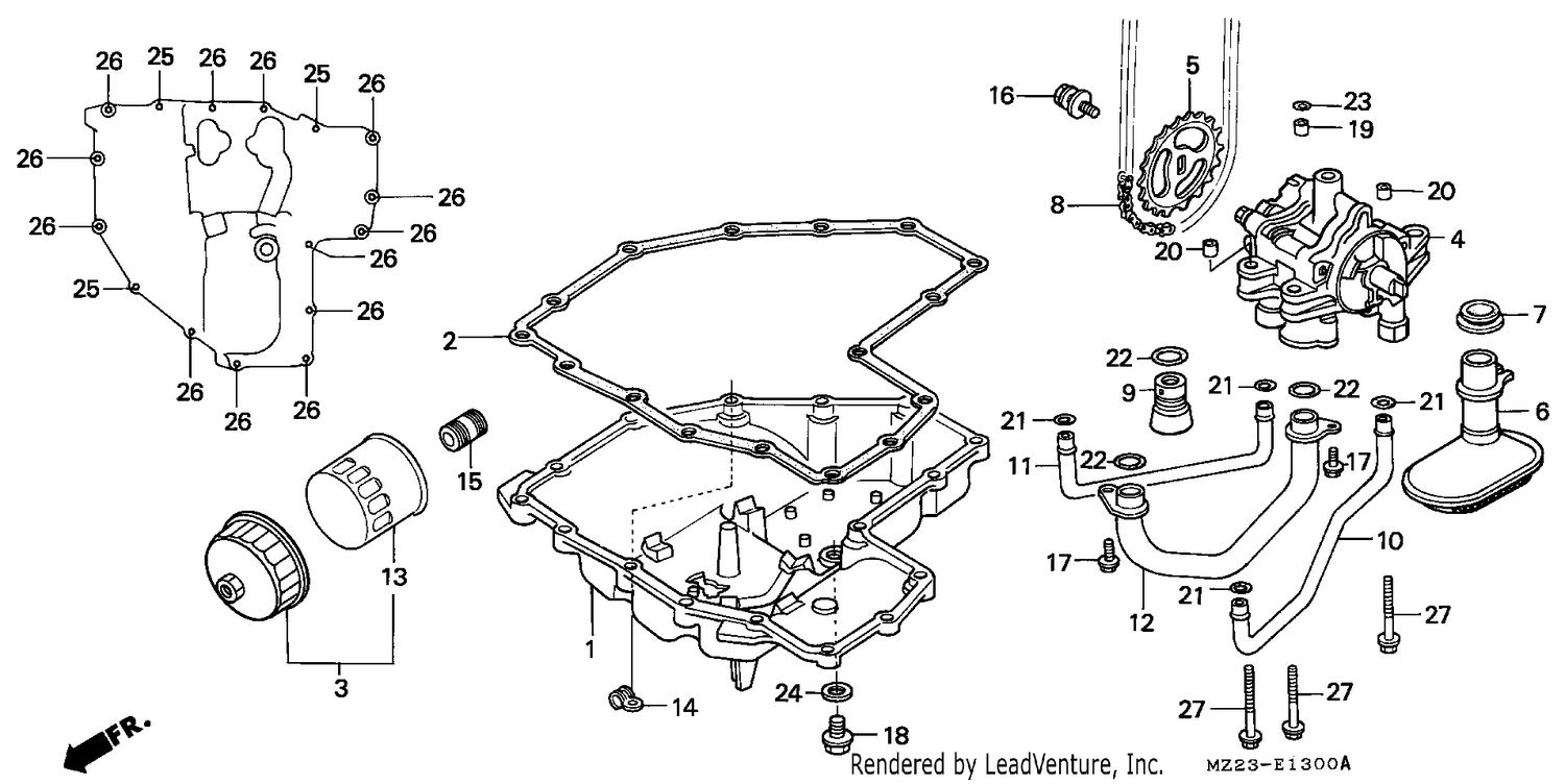 OIL PUMP/OIL PAN/ OIL FILTER