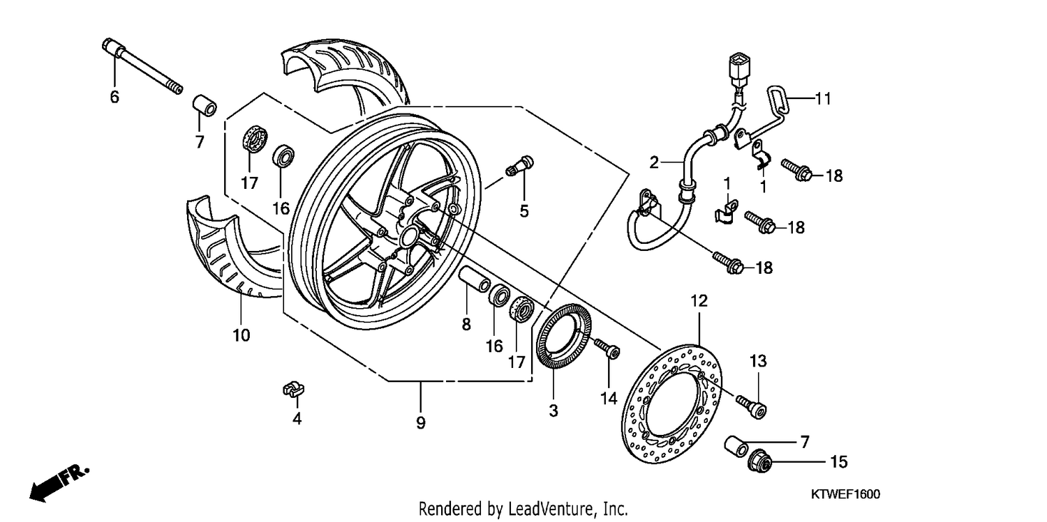 FRONT WHEEL