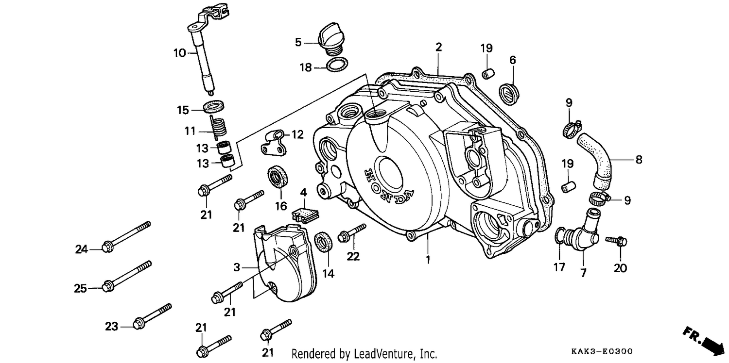 RIGHT CRANKCASE COVER