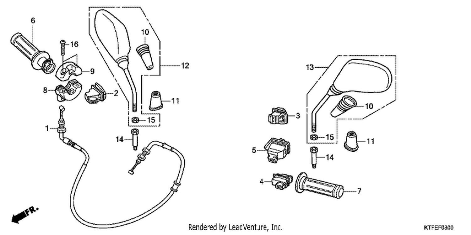  SWITCH/CABLE/MIRROR