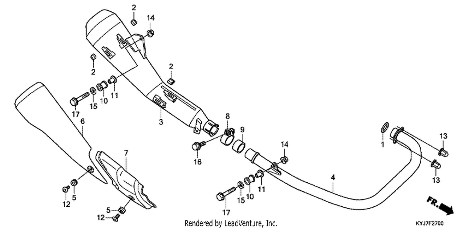  EXHAUST MUFFLER