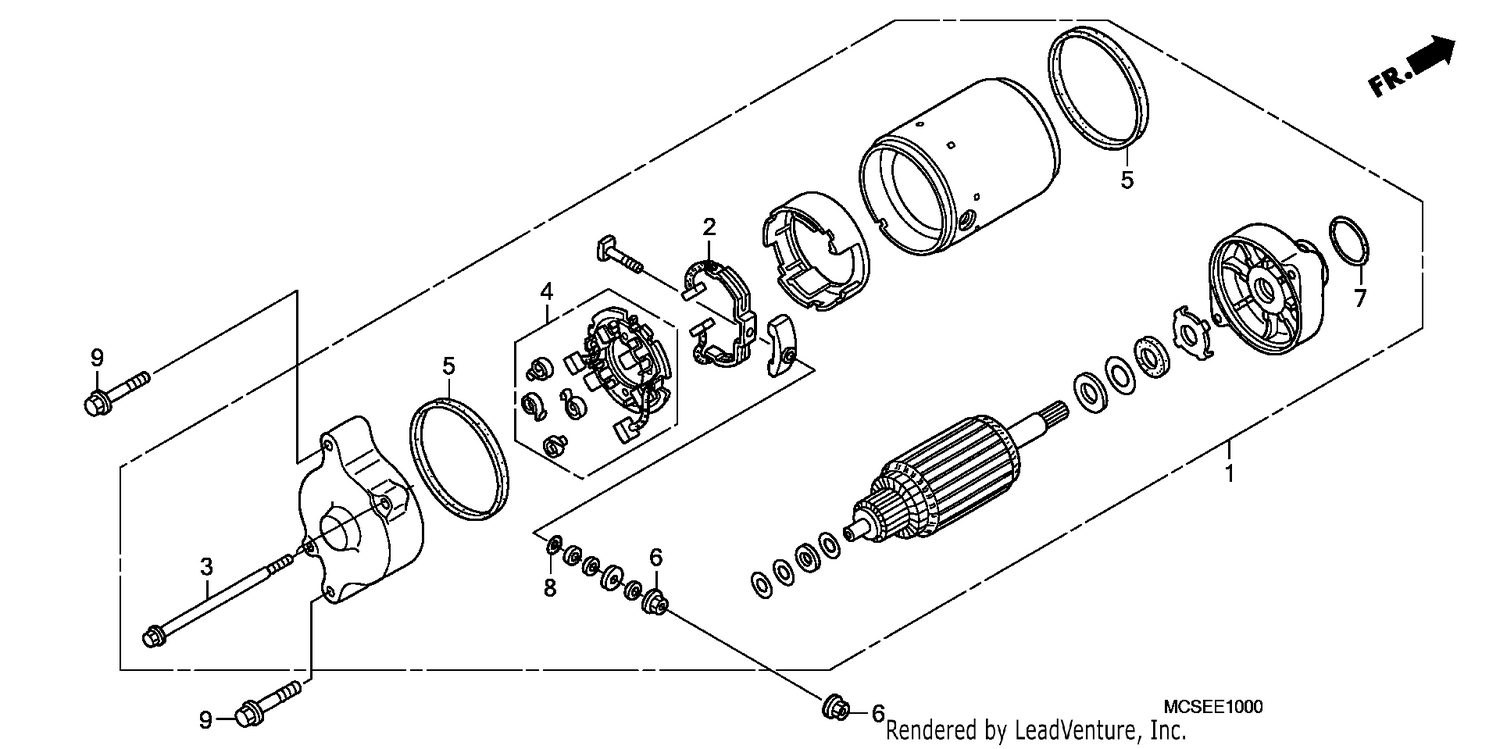 STARTING MOTOR
