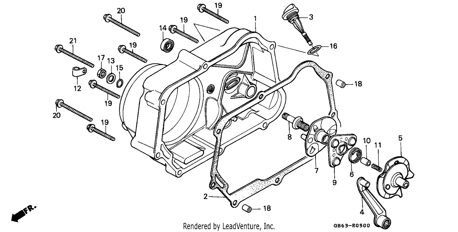 RIGHT CRANKCASE COVER