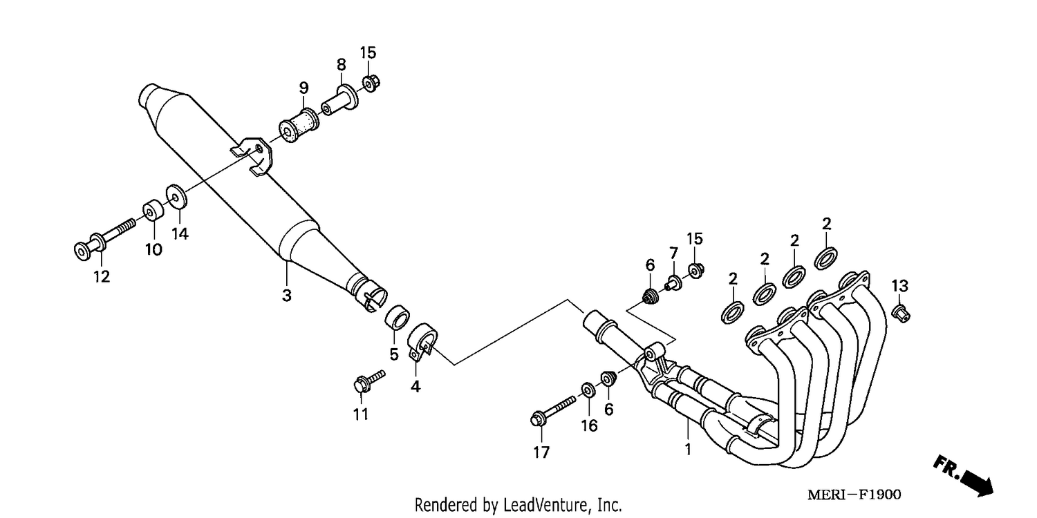 EXHAUST MUFFLER