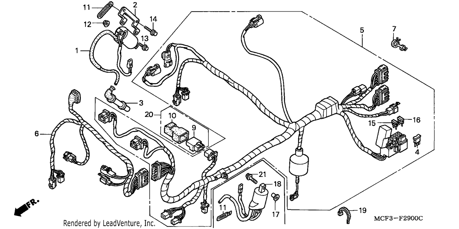 WIRE HARNESS (FRONT)