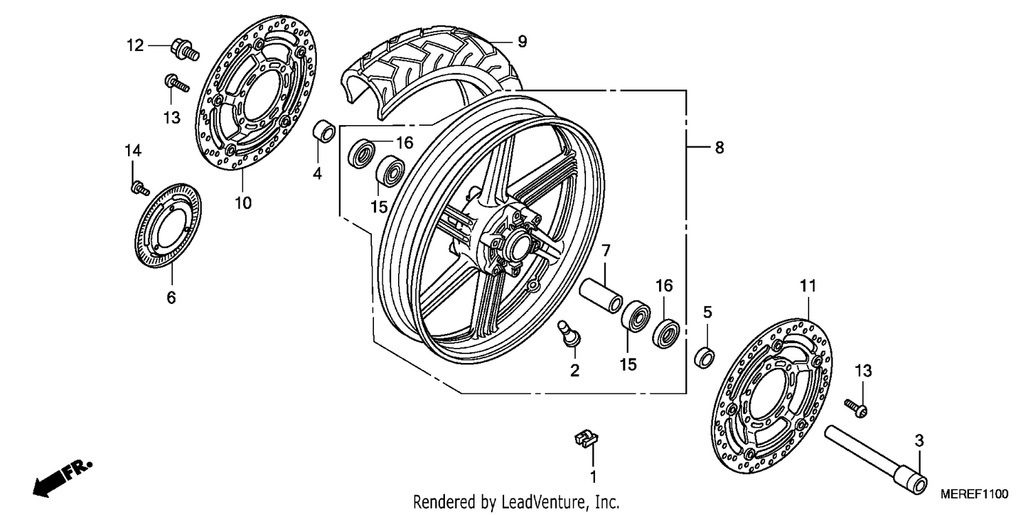 FRONT WHEEL
