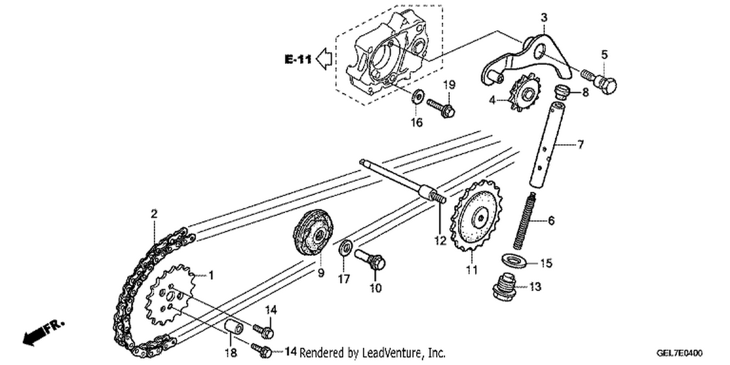  CAM CHAIN/TENSIONER