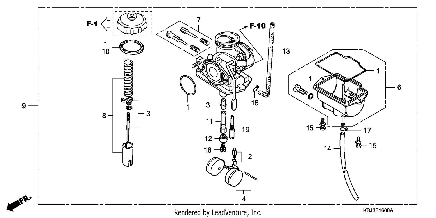 CARBURETOR (CRF80F)