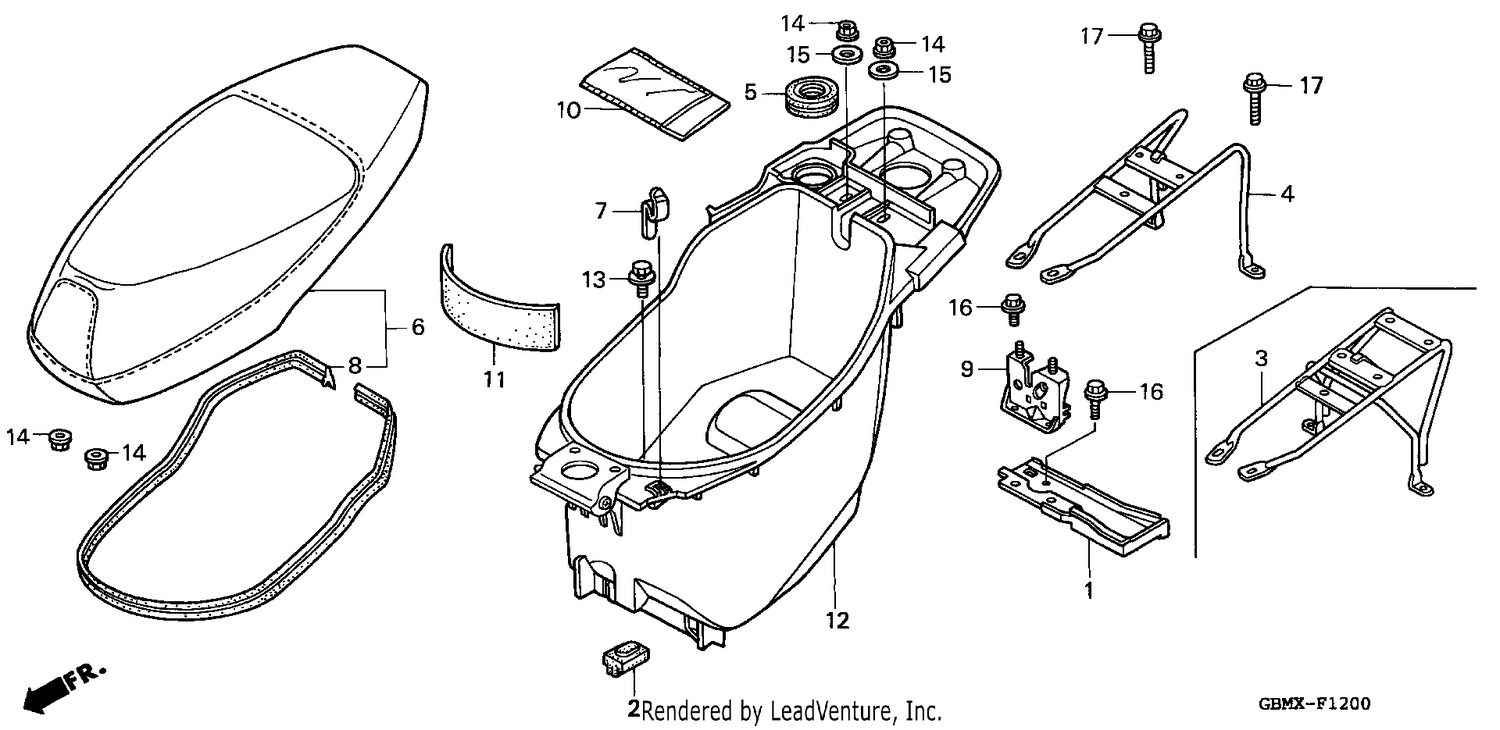 SEAT/LUGGAGE BOX