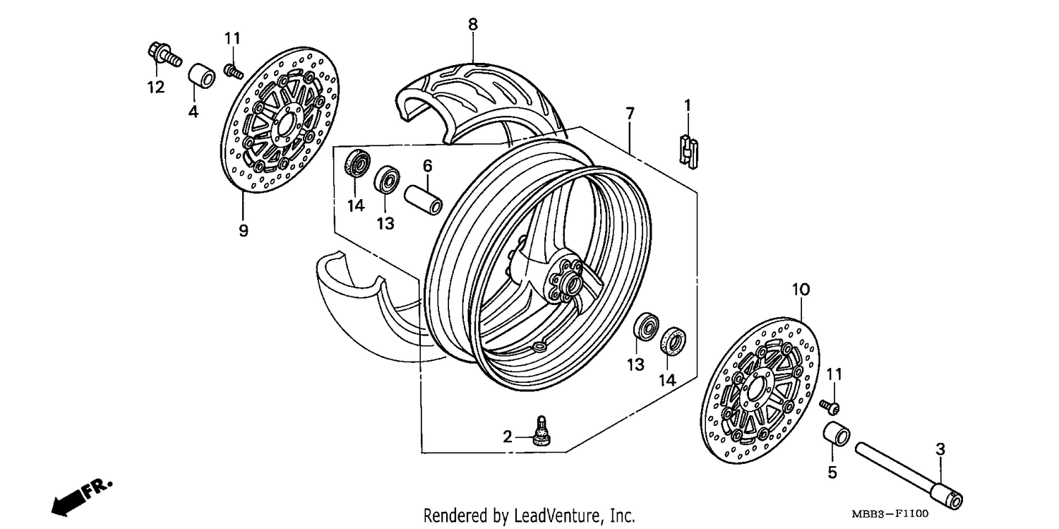 FRONT WHEEL