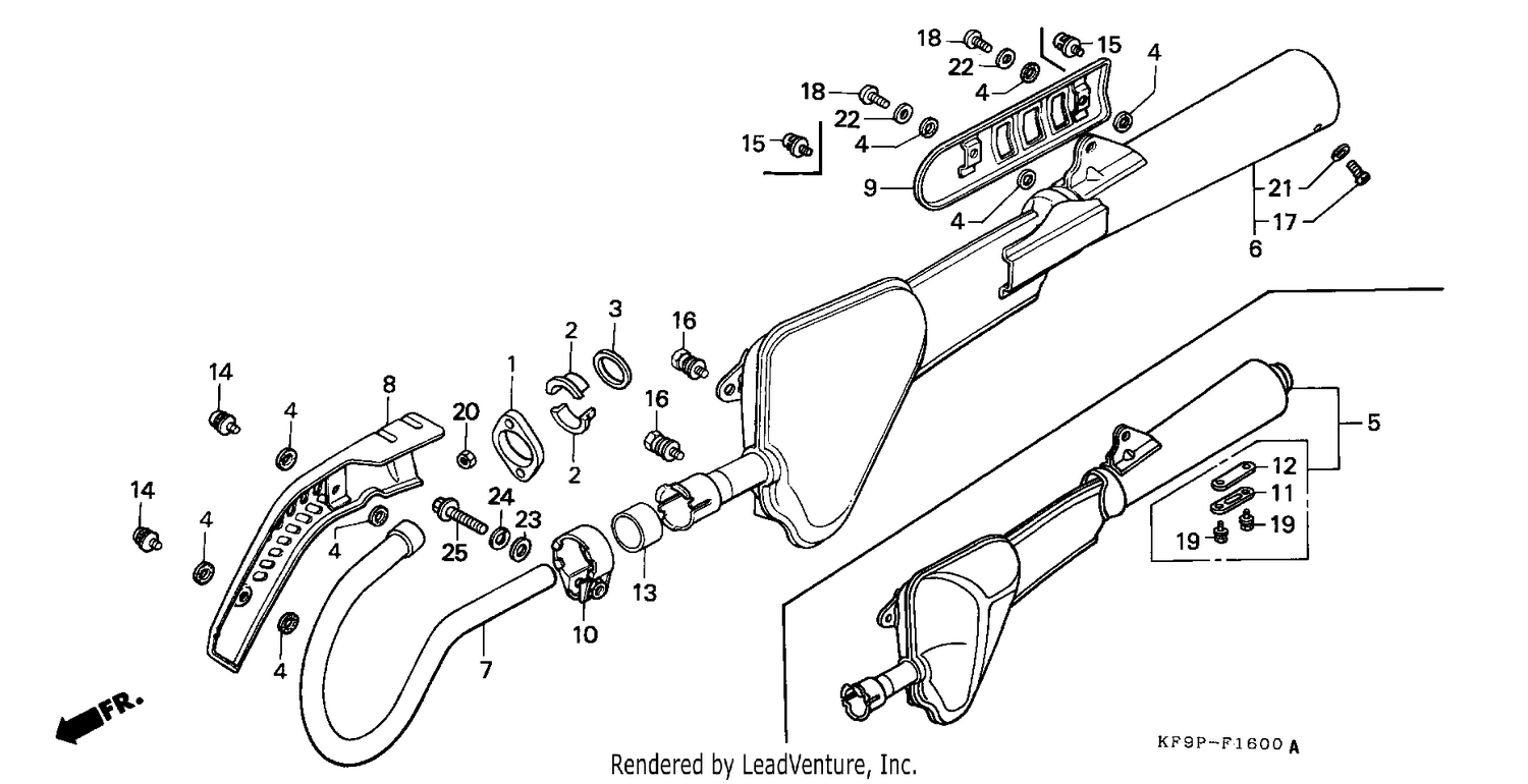 EXHAUST MUFFLER