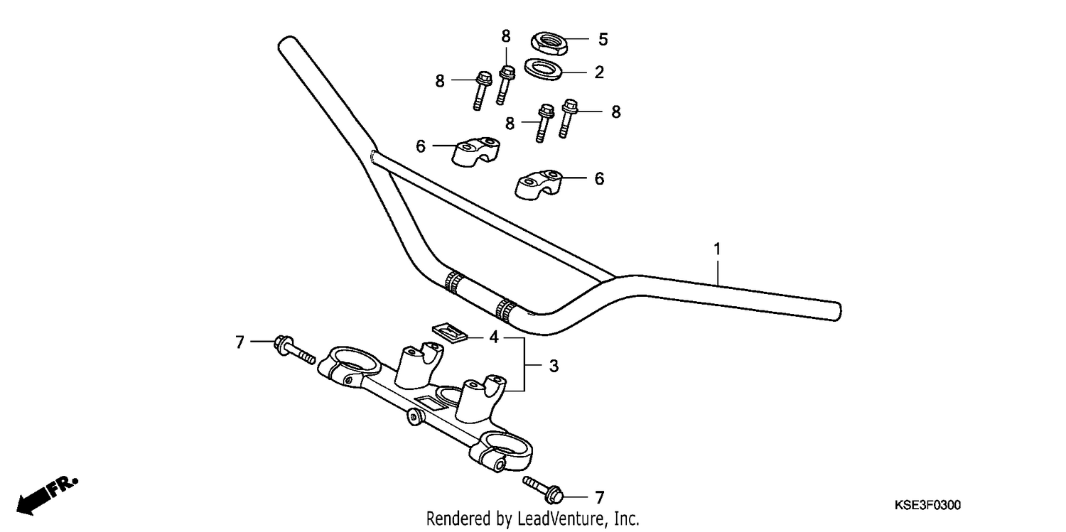 HANDLE PIPE/TOP BRIDGE