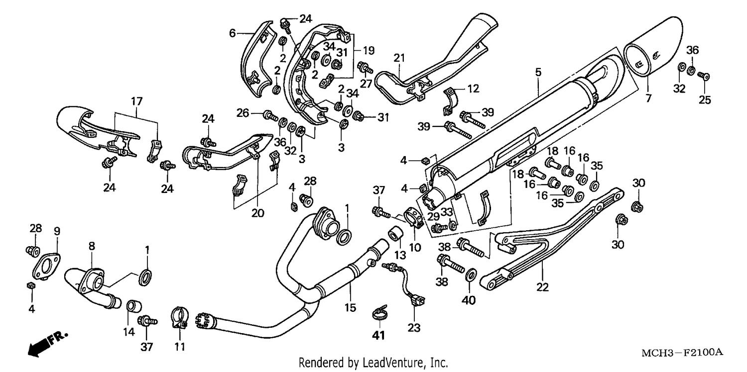 EXHAUST MUFFLER