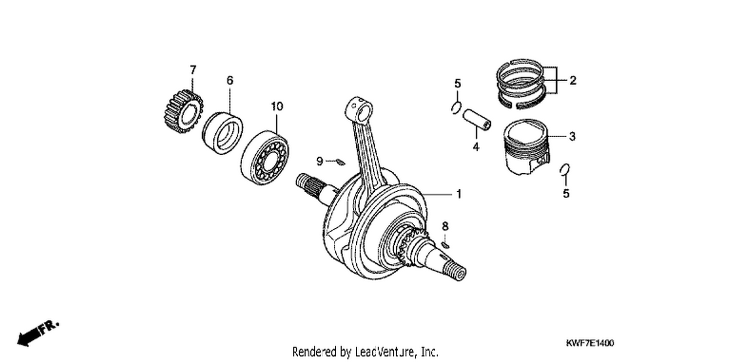  CRANKSHAFT/PISTON