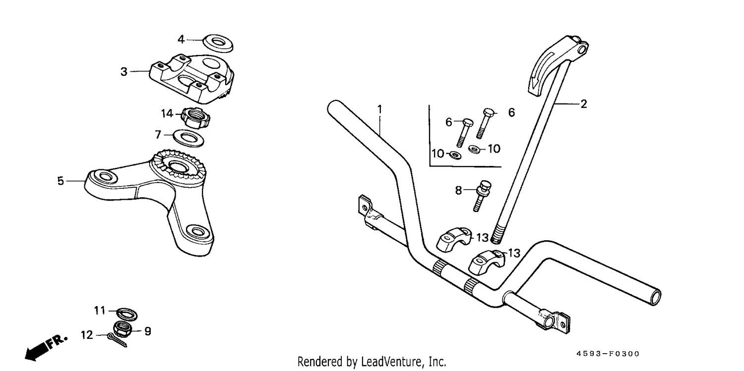 HANDLE PIPE/TOP BRIDGE (1)