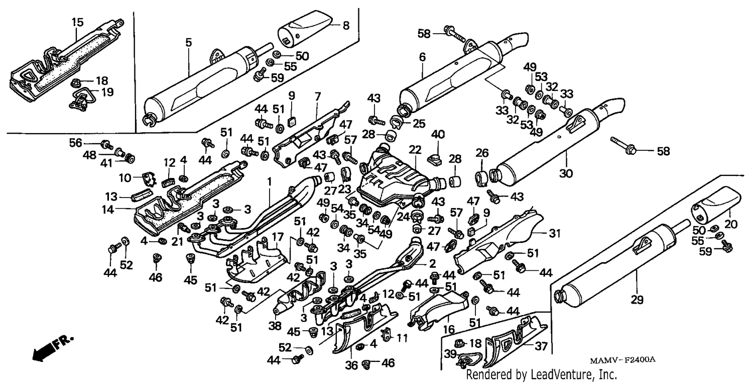 EXHAUST MUFFLER