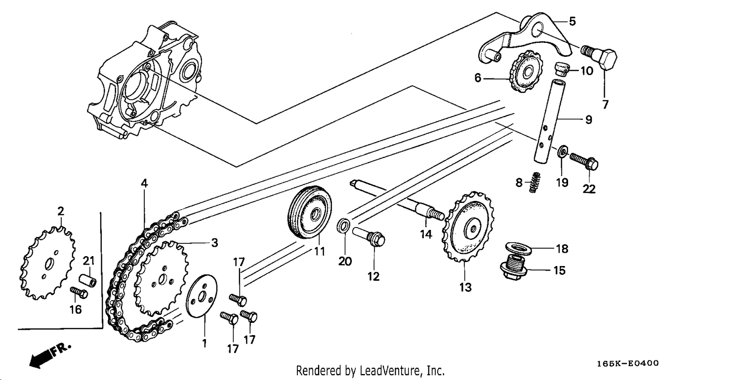 CAM CHAIN/TENSIONER