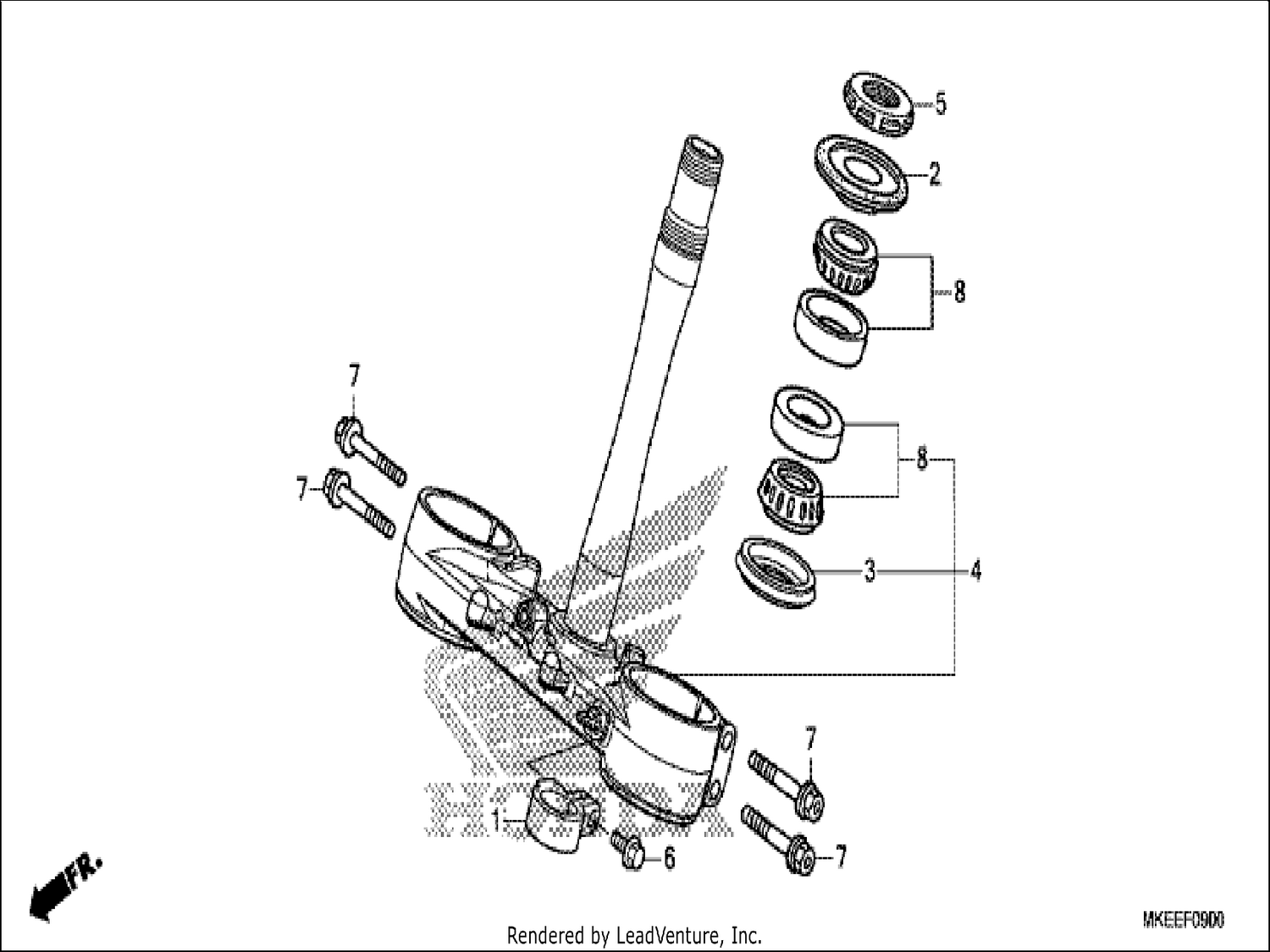  STEERING STEM