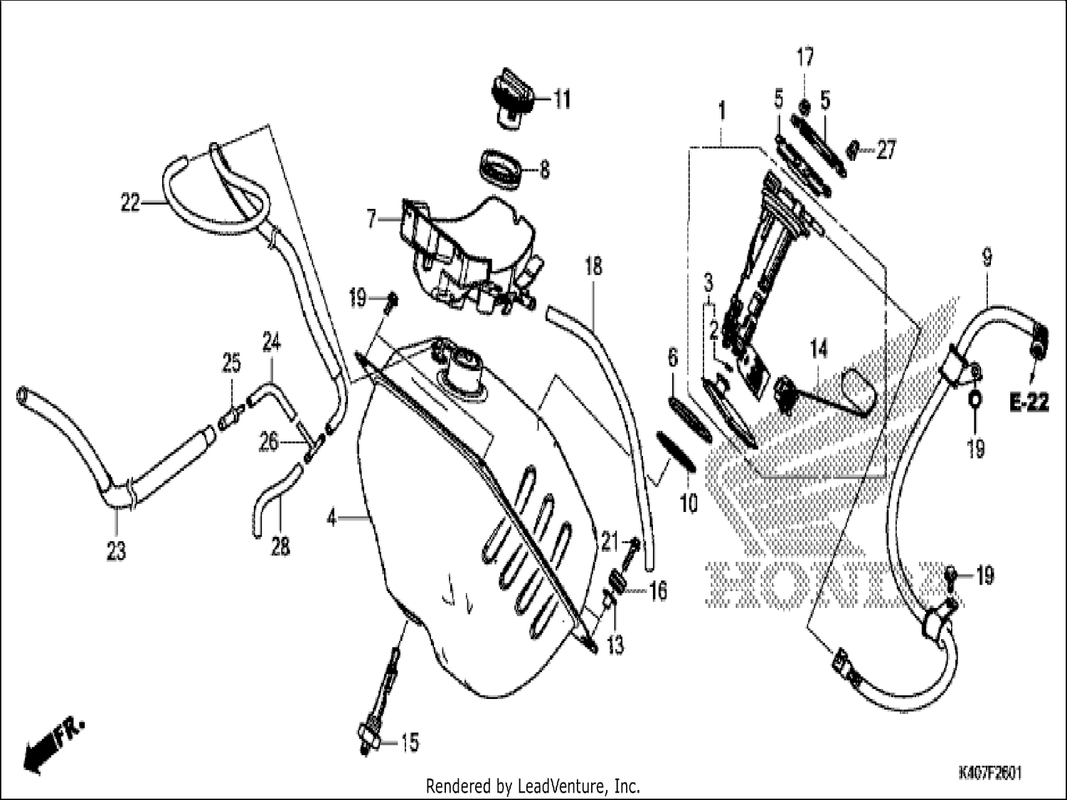  1 FUEL TANK (NSS125ADK)
