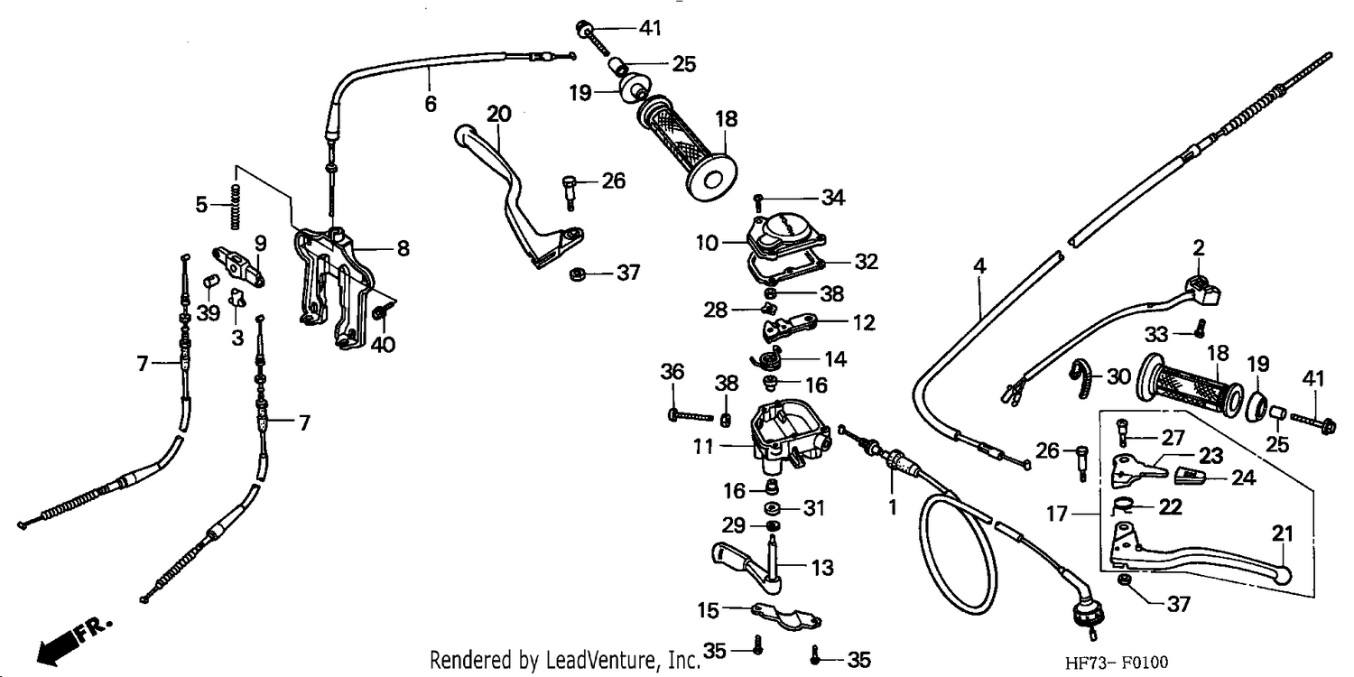 HANDLE LEVER/SWITCH/CABLE