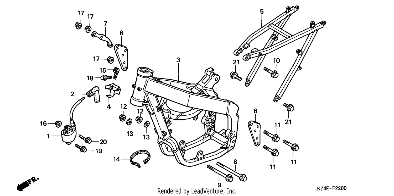 FRAME BODY/ IGNITION COIL