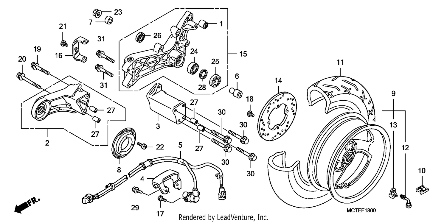 REAR WHEEL