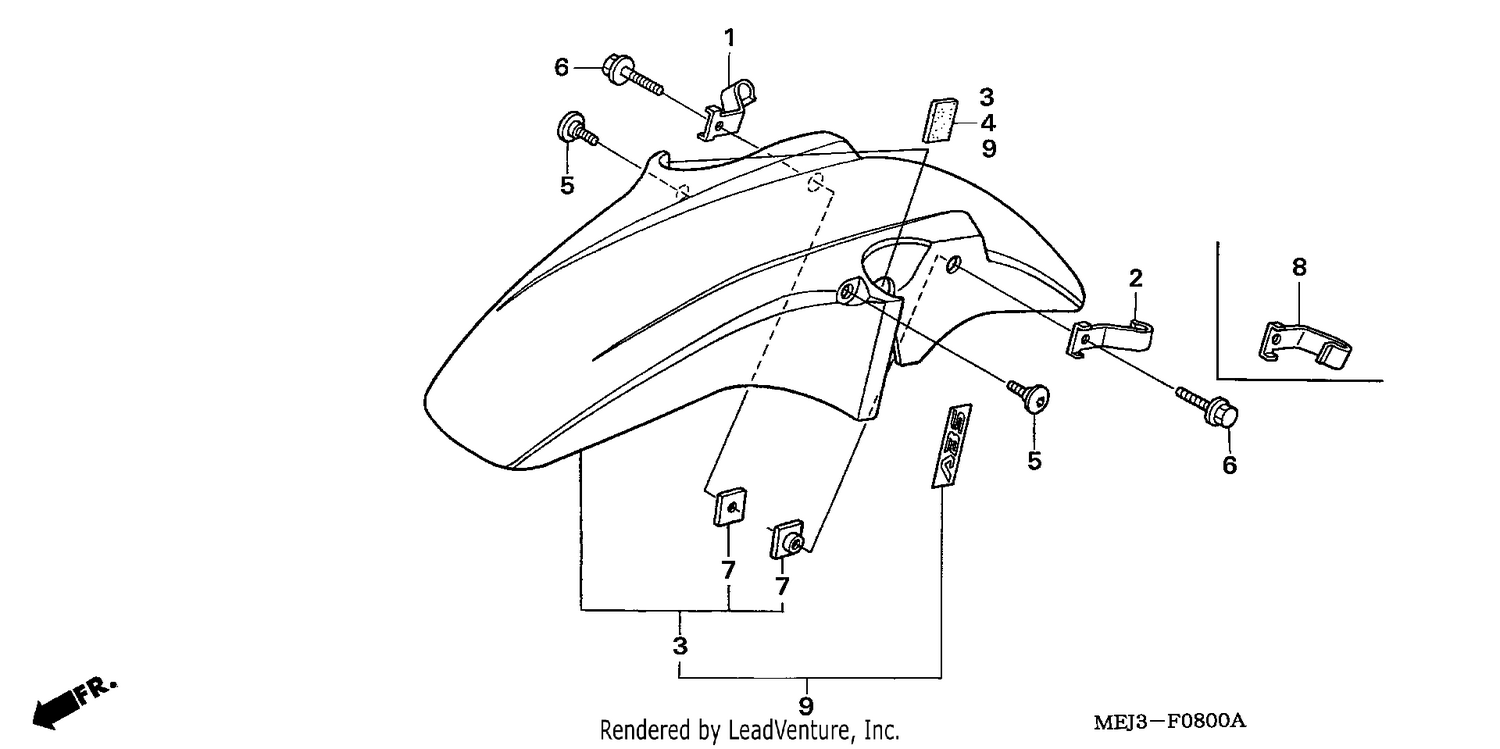 FRONT FENDER