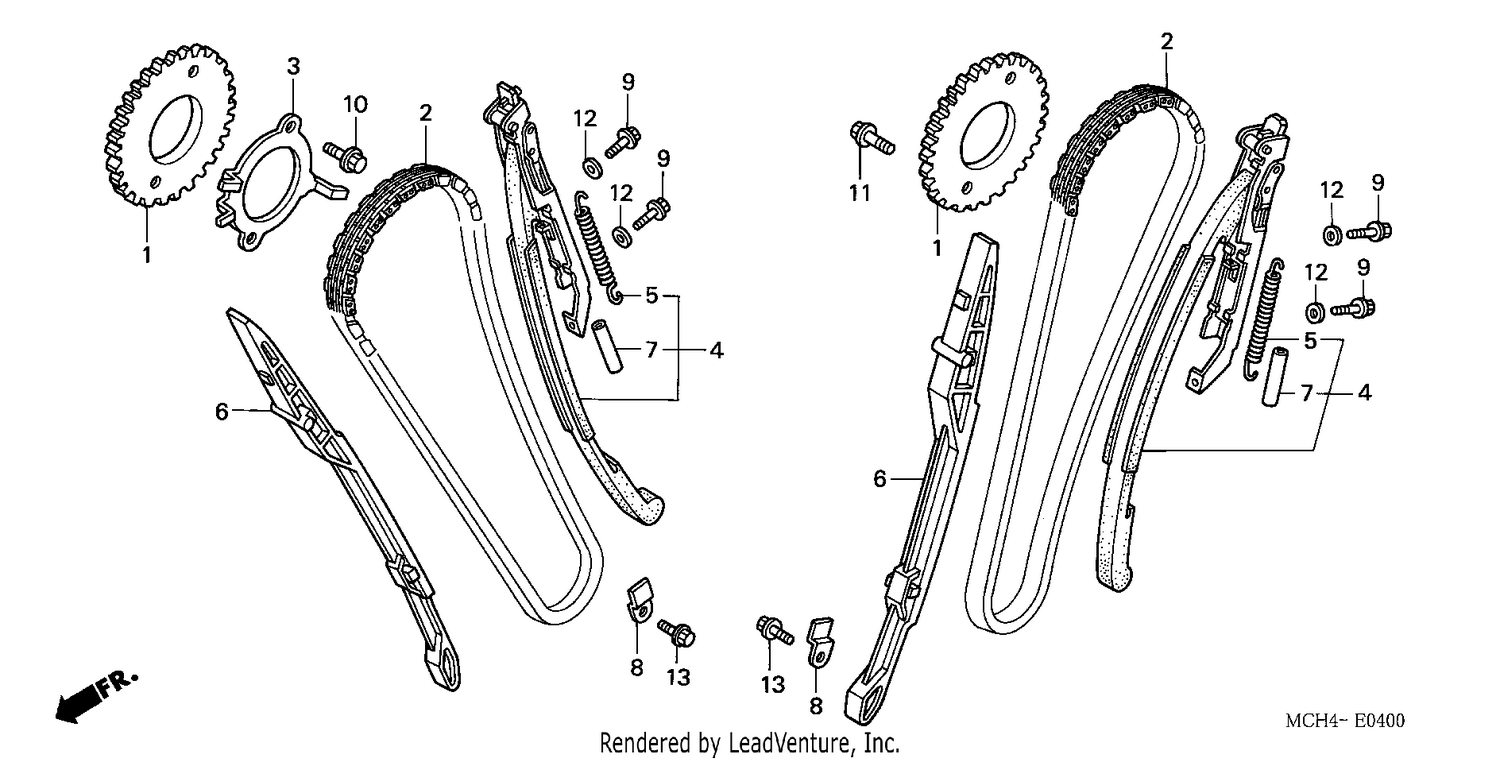 CAM CHAIN/TENSIONER